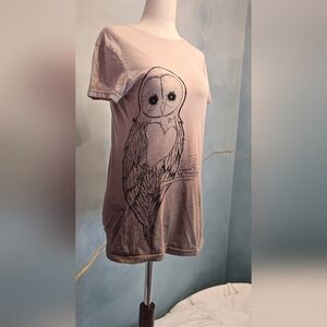 Element Owl Graphic Ombre T-Shirt NWOT M